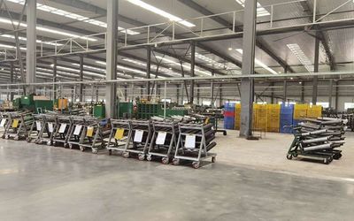 Guangzhou Taishuo Machinery Parts Co., Ltd. fabrikant productielijn