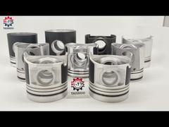 Piston van een graafmachine