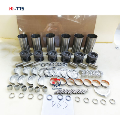 Graafmachine EC210B EC240B Motorrevisieset D6D Liner Kit 0450-1365 VOE20460009