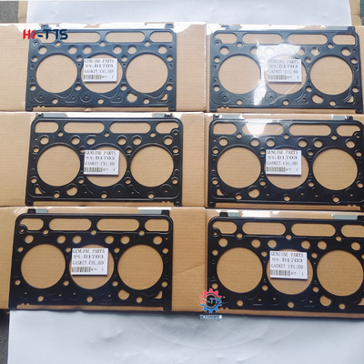 Gaskets D1703 voor cilinderkop Metalen 1G750-03312 voor motoronderdelen Gaskets voor cilinderkop