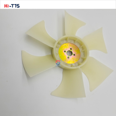 4TNV88 4 Holes 6 Leaves Fan Blade voor Yan-mar motor reserveonderdeel