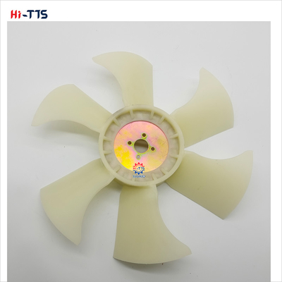 4TNV88 4 Holes 6 Leaves Fan Blade voor Yan-mar motor reserveonderdeel