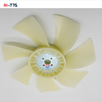 ZAX50 4 Holes 7 Leaves Fan Blade voor motor reserveonderdeel