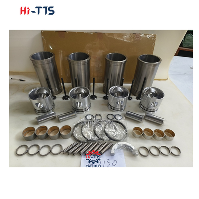 Reparatieonderdelen van trekkergraafmachines 4D130 Cylinder Liner kit 6114-31-2111 zuiger 6114-30-2303 Ring