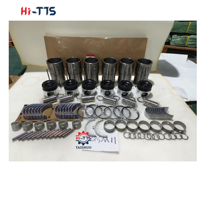 Reparatieonderdelen voor trekkergraafmachines QSM11Cylinder Liner kit 4952181 zuiger 3803977 Ring3803703 Liner