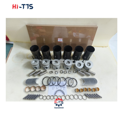 6D34T Cylinder Liner kit ME999711 ME99240 ME012900 Reparatieonderdelen van trekkergraafmachines