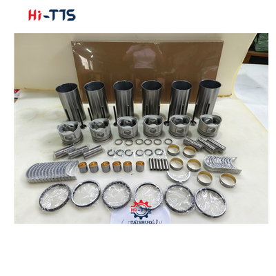ZAX200 XG230 6BG1 Motor Repair Kits Cylinder Liner Kit Graafmachine Motoronderdelen