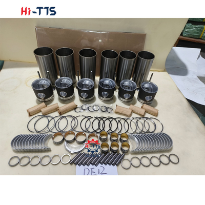 DE12 Graafmachine Onderdeel Naam Cylinder Liner Kit Compleet met Liner Kolven Ring Valves Bushing Full Gasket Kit