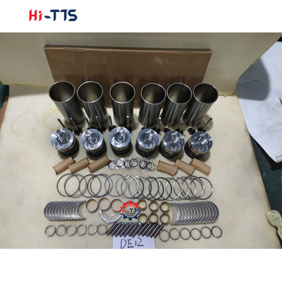 DE12 Graafmachine Onderdeel Naam Cylinder Liner Kit Compleet met Liner Kolven Ring Valves Bushing Full Gasket Kit