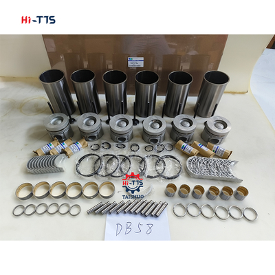 Graafmachine DH220-7 Motor DB58 Overhaul Kit Liner Kit zuiger 6 cil 65.02501-0416