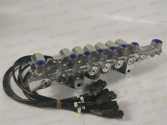 Goede prijs. Dubbele de Solenoïdeklep Assy van het Onderbrekingsgraafwerktuig voor Graafwerktuig Hydraulische Pomp 207-60-71310 pc300-7 online