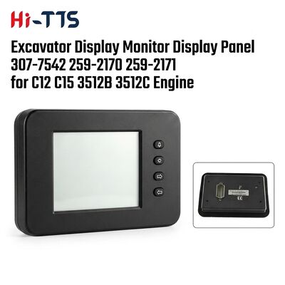 Goede prijs. Excavator Display Monitor Display Panel voor C12 C15 3512B 3512C Motor 307-7542 259-2170 259-2171 online