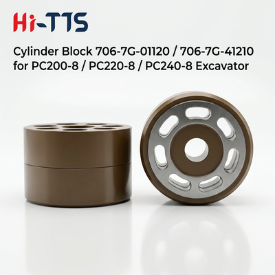Cilinderblok 706-7G-01120 706-7G-41210 7067G01120 7067G41210 voor graafmachine pc200-8 pc220-8 pc240-8