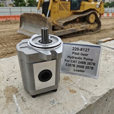 CAT Pilot Hydraulische tandwielpomp 220-8127 2208127 Voor skid steer loader 248B 267B E267B 268B 287B Onderdelen