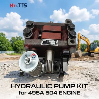 495 A 504 Precision CNC Machined Hydraulic Oil Pump Assembly voor 495 A 504 Diesel Tractor Vervaardigd Shanghai Jiangsu