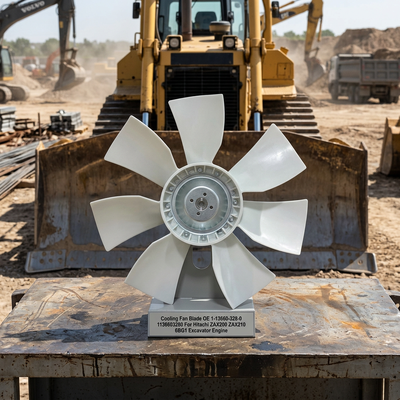 Koelventilatorblad OE 1-13660-328-0 1136603280 Voor ZAX200 ZAX210 6BG1 Graafmachine Motoronderdelen