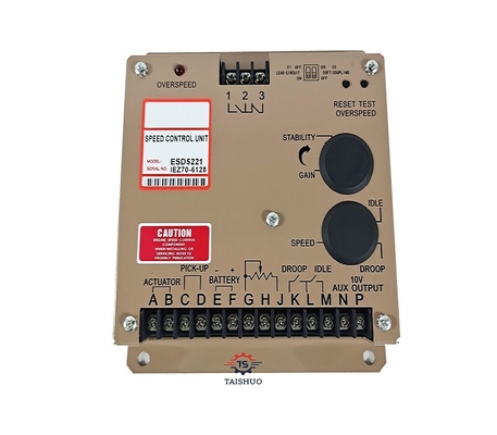 Goede prijs. Van de diesel van de de Snelheidscontrole Generatormotor de Gouverneur van de de Eenheidsesd5221 Snelheid Controller 12V 24V online